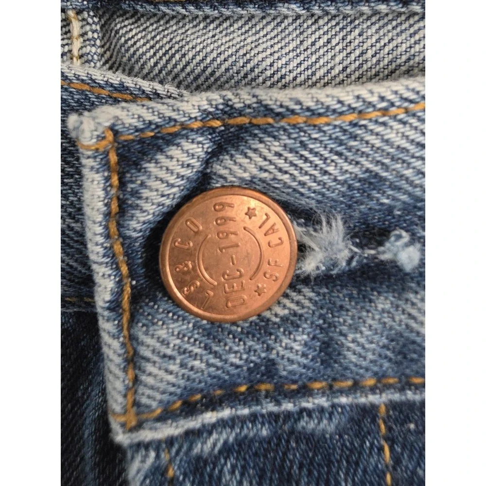 Vintage Levis‎ 501 December 1999 Special Edition 34x29 Rare End Of Century Y2K
